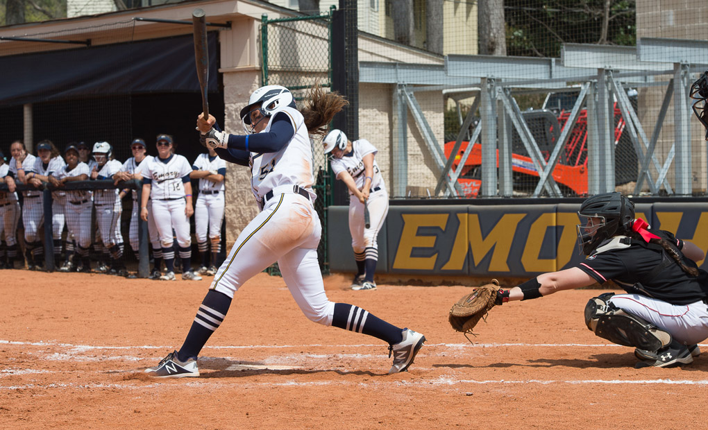 Emory Softball Splits Pair of Games on Day Two of NFCA Leadoff Classic
