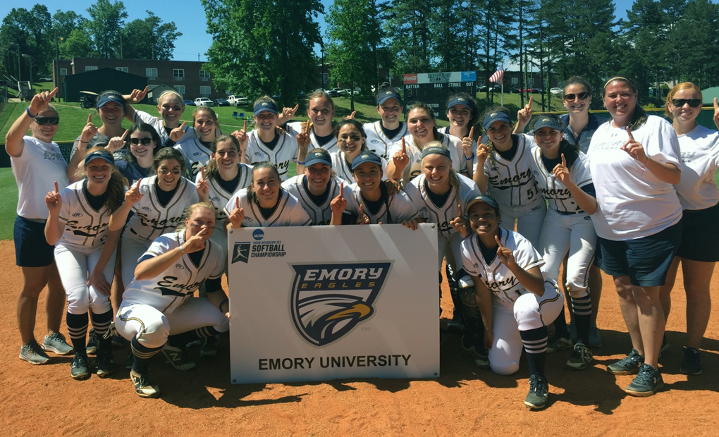 Baca Walk-Off Gives Emory Softball Championship Win In NCAA Demorest Regional