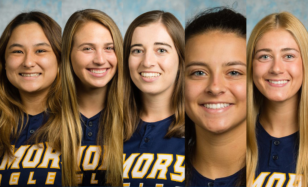 Emory Softball Places Five On All-UAA Team -- Baca & Feller Named Co-Position Players Of The Year