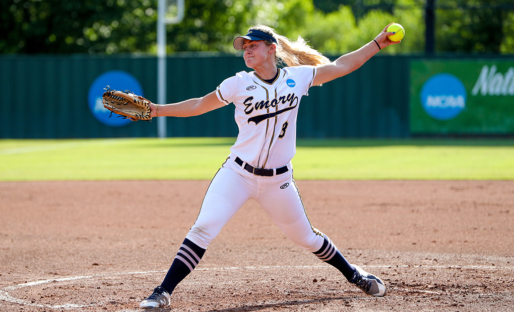 Emory Softball Takes Two From #10 Berry in Friday Doubleheader