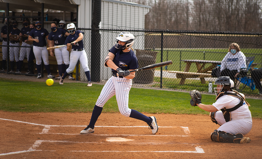Emory Softball Opens Season With Doubleheader Split At Covenant College