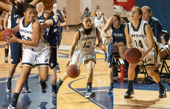 No. 15 Emory Women's Basketball Takes To The Road For UAA Action vs. Wash U & Chicago
