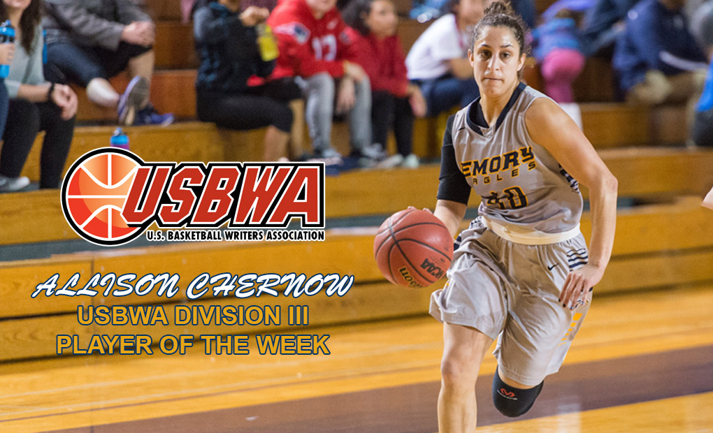 Chernow Named Women's National D-III Player Of The Week By The USBWA