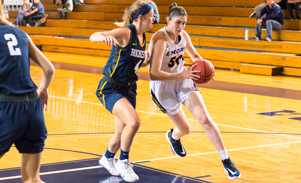 NYU Edges Emory Women's Basketball, 54-50, in Clash of First-Place Teams