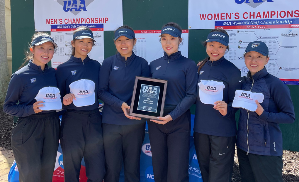 Women's Golf Captures First-Ever UAA Championship