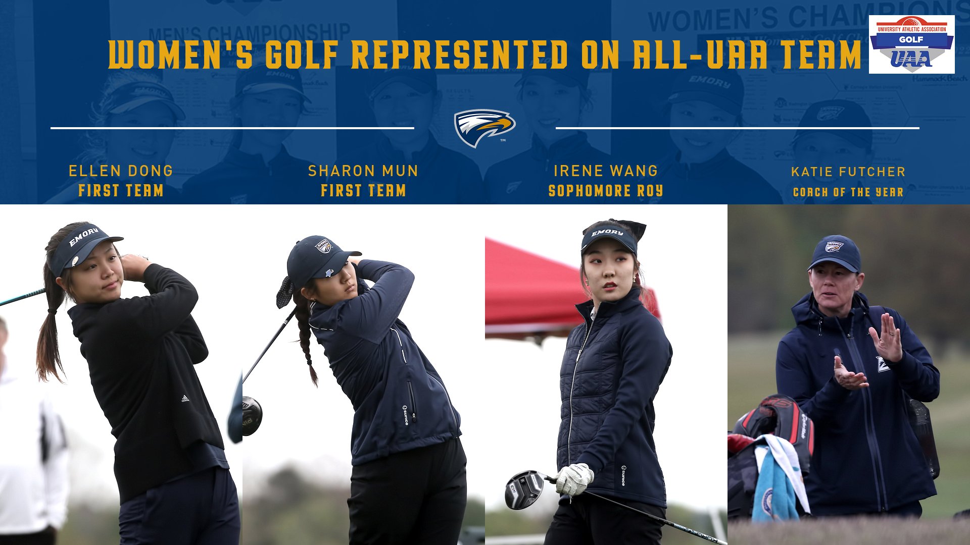 Women's Golf Well-Represented on All-UAA Team; Wang & Futcher Earn Top Honors