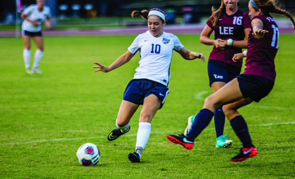 First Half Onslaught Leads Women's Soccer Past Oglethorpe in Blowout Win