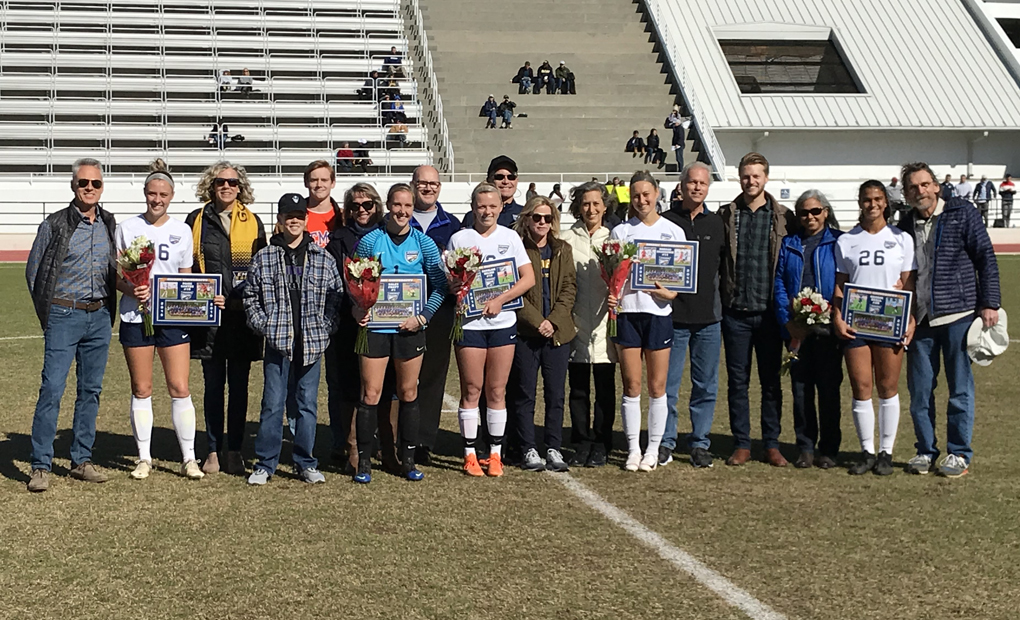 Women's Soccer Rallies to Defeat Rochester, 2-1, on Senior Day