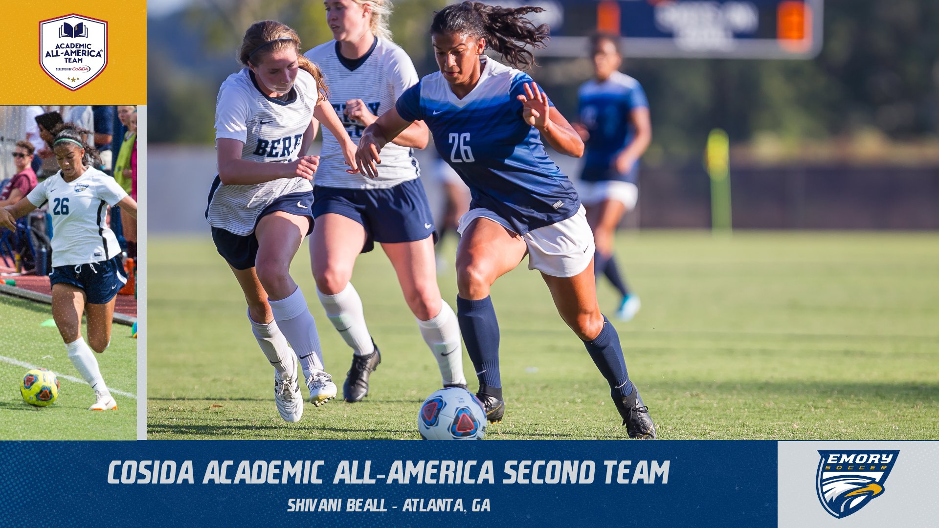 Shivani Beall Selected to Academic All-America Second Team