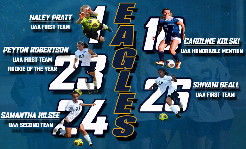 Women's Soccer Well-Represented on All-UAA Team; Robertson, Patberg & Staff Claim Yearly Awards