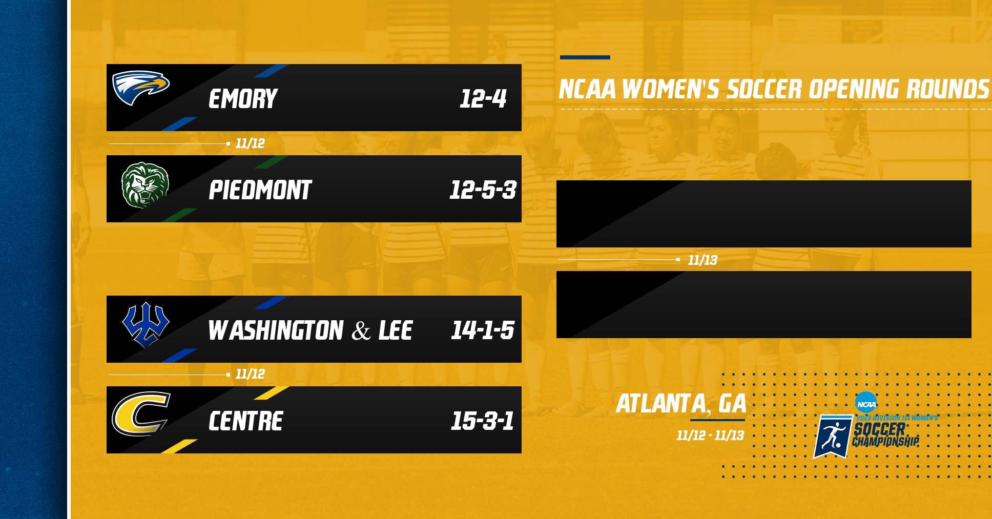 Women's Soccer Selected to Fourth Straight NCAA Tournament; Will Host Opening Rounds