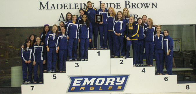 Emory Women's Swimming & Diving 2009-10 Season Recap