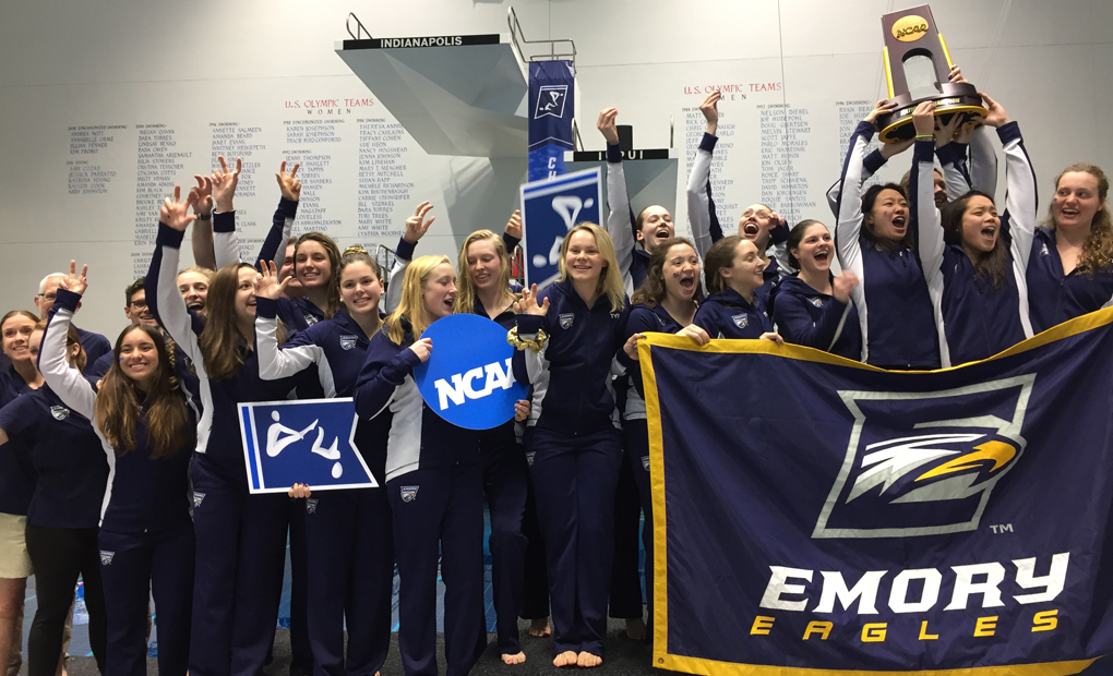 NATIONAL CHAMPS! - Eagles Fly Higher as Women's Swimming & Diving Wins Ninth-Straight Title