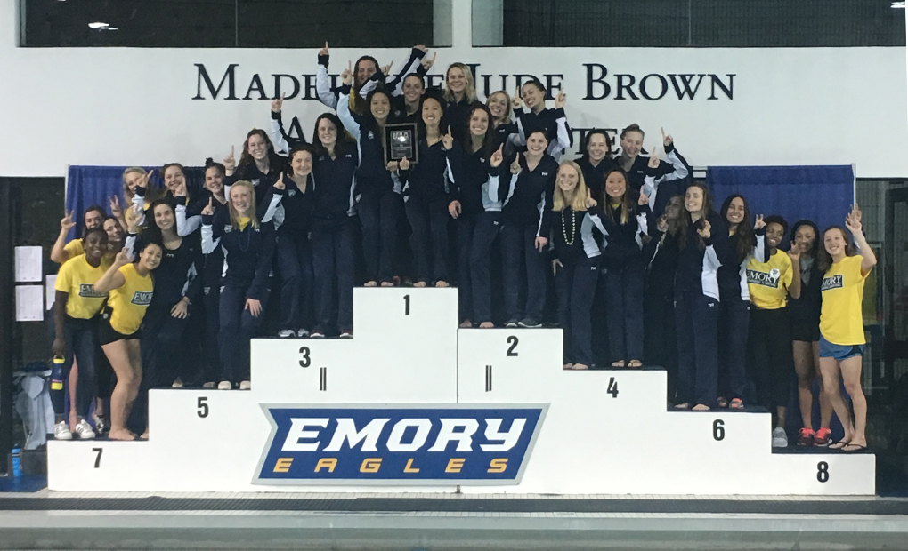 Women's Swimming & Diving Win 20th Straight UAA Title; 26th Overall