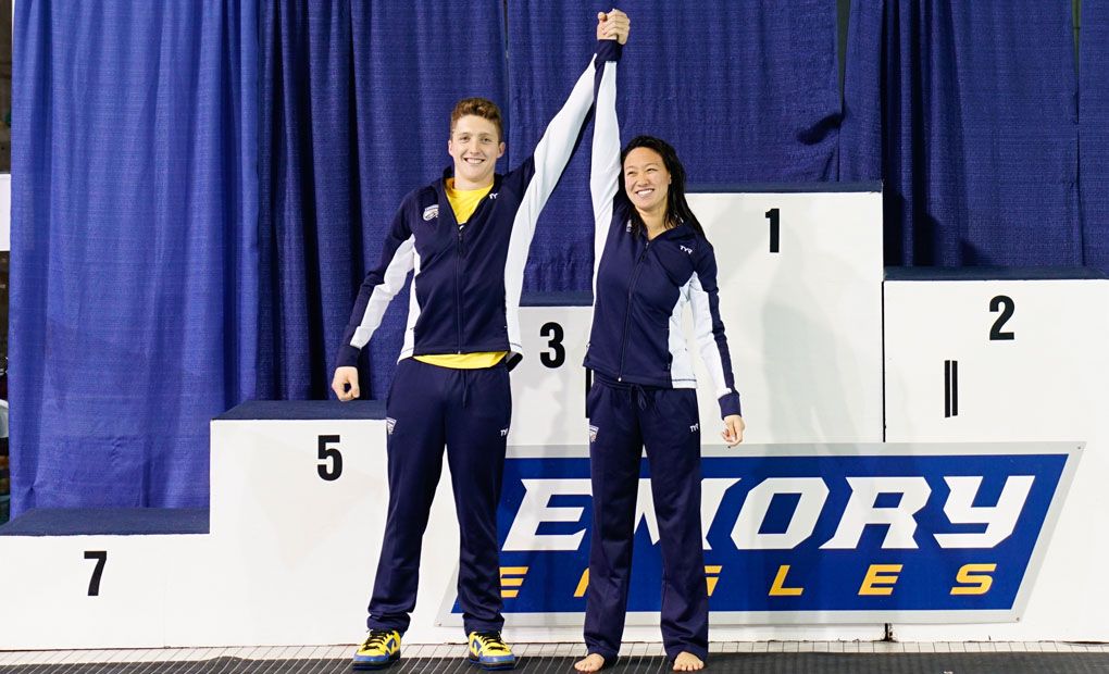Cindy Cheng & Thomas Gordon Tabbed as UAA Swimmers of the Week