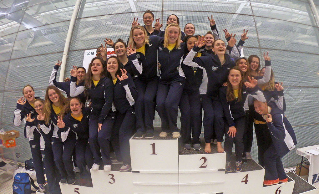 Women's Swimming & Diving Wins 21st Consecutive & 27th Overall UAA Title