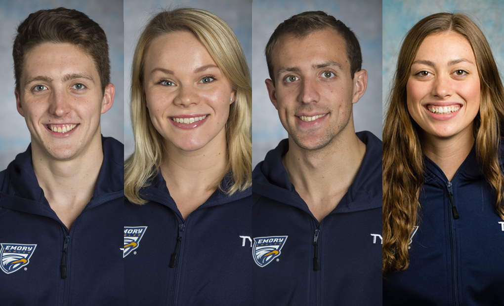 Four Swimmers Placed on CoSIDA Google Cloud Academic All-District Teams