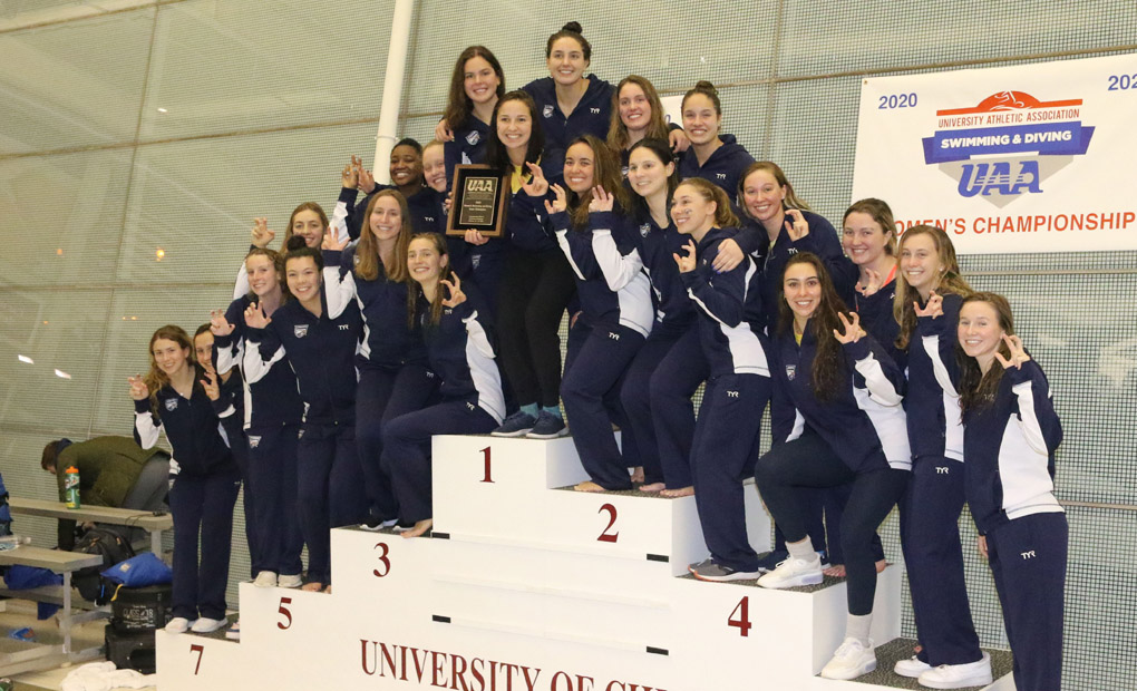Emory Women Clinch 28th UAA Swimming & Diving Championship