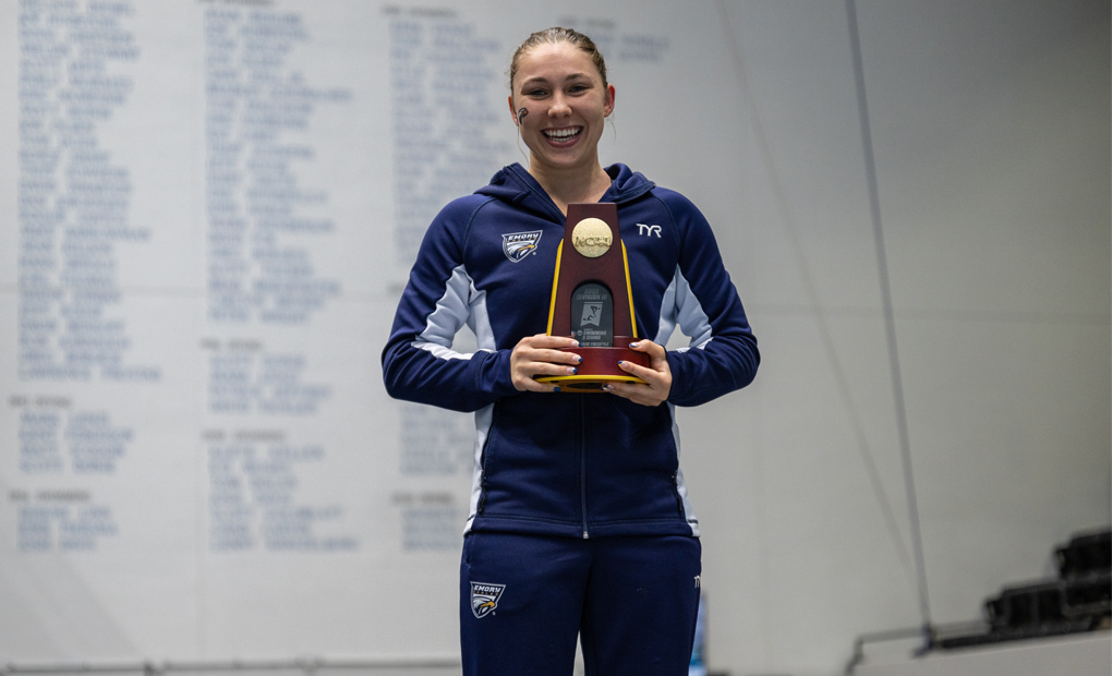 Taylor Leone Wins 50 Freestyle National Title on First Day of NCAA Championships
