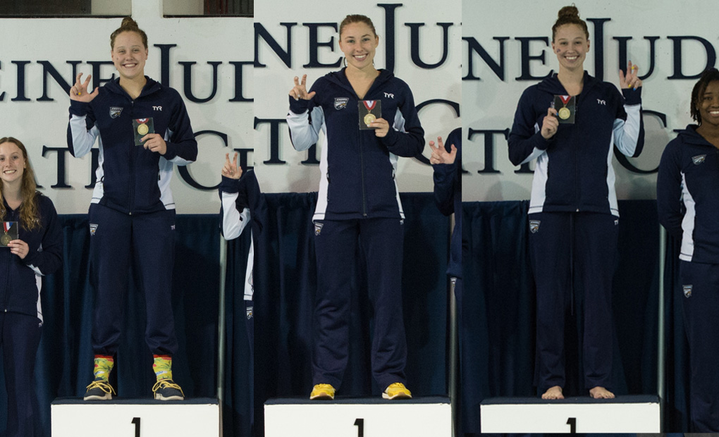 Women's Swimming & Diving Collects Five More Titles to Extend UAA Lead