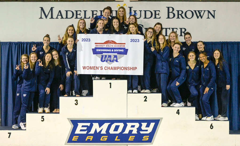 Women's Swimming & Diving Puts Capper on 24th Consecutive UAA Championship