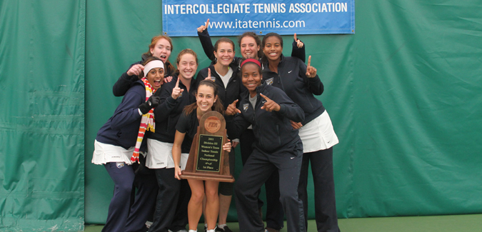 #3 Women's Tennis Receives 1st Round Bye in NCAA Tourney; Will Head to Sewanee for Rounds 2 & 3