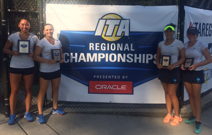 Harding Captures ITA Singles Title; Adds Doubles Crown with Su