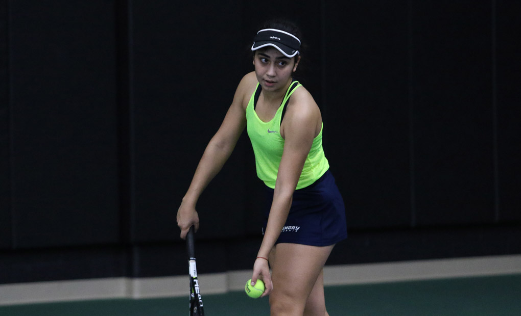 Jessica Fatemi Named UAA Women's Tennis Co-Athlete of the Week