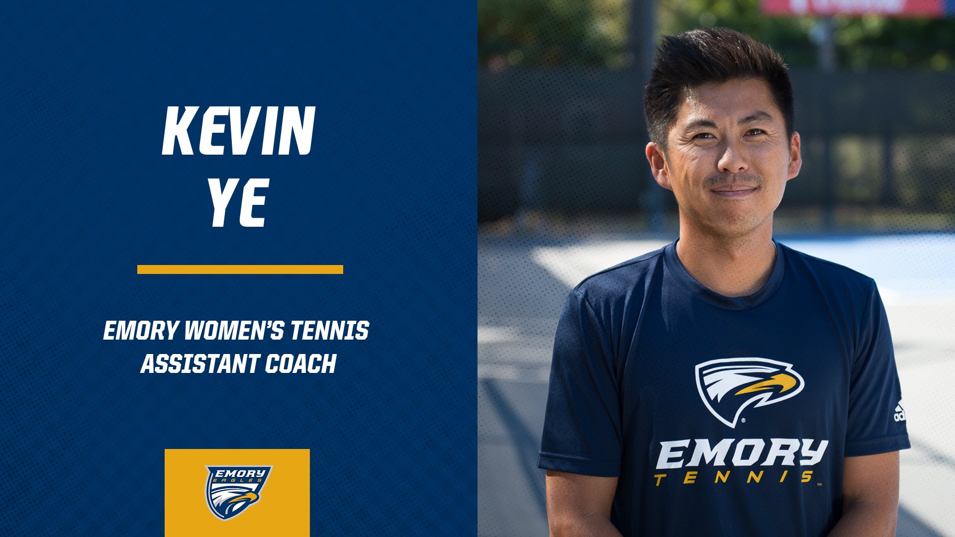 Kevin Ye Elevated to Women's Tennis Assistant Coach