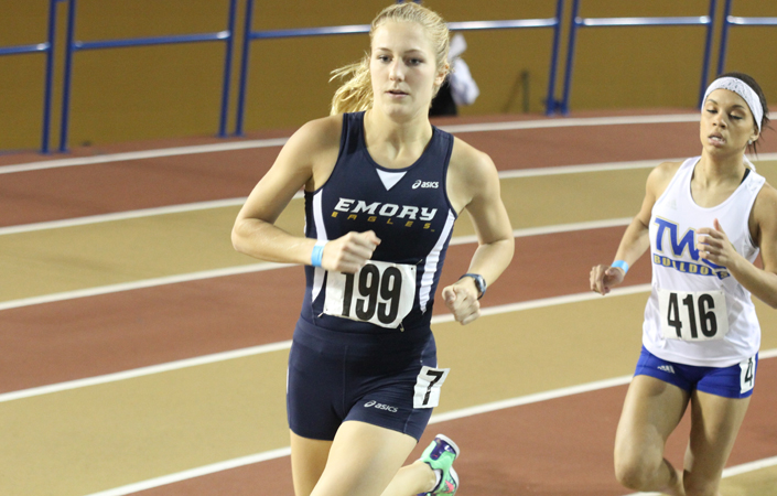 Distance Runners Highlight Weekend for Emory Track & Field