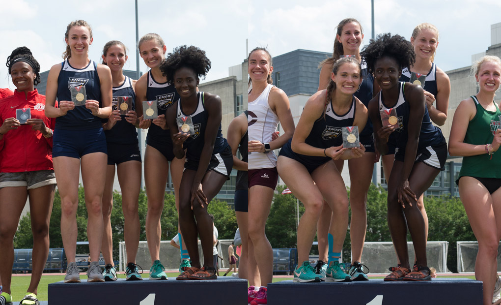 Women's Track & Field Captures UAA Titles in Five Events on Sunday