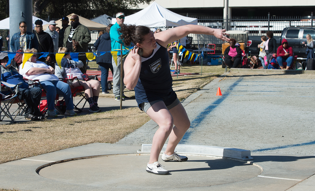 Laura Sheckter Breaks Shot Put Record at Panther Invitational