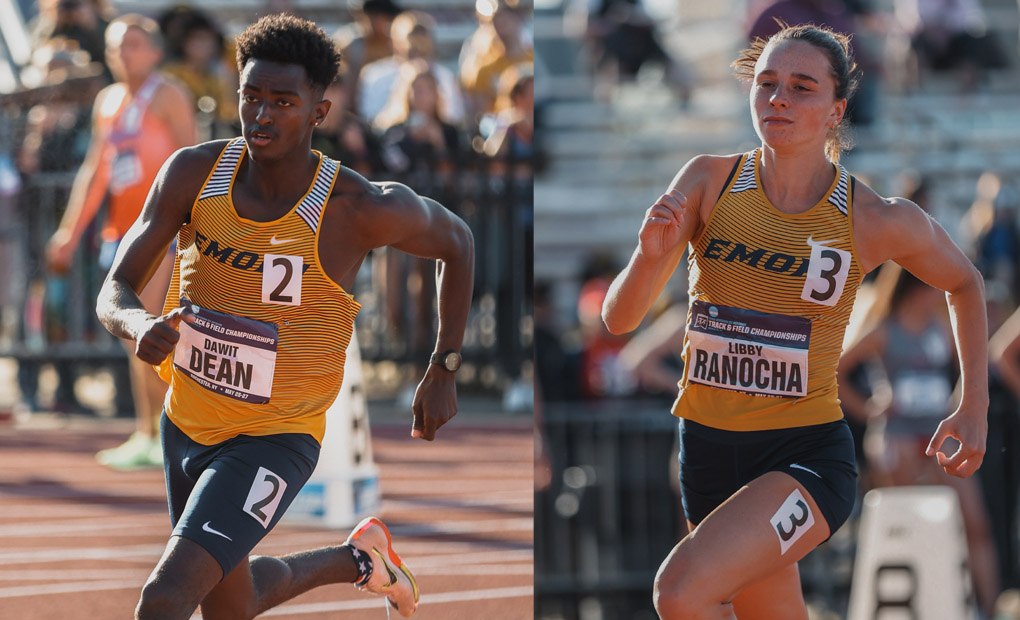 Dawit Dean & Libby Ranocha Race in 800m Prelims on Day Two of NCAA Championships