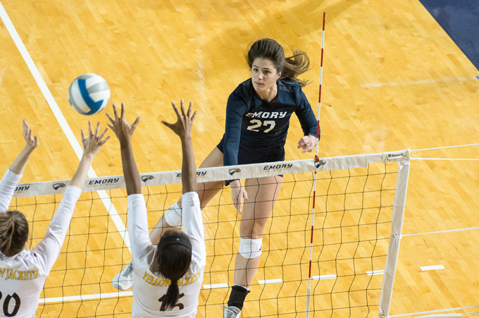 Emory Volleyball Tops Sewanee - Goes 3-0 At Classic
