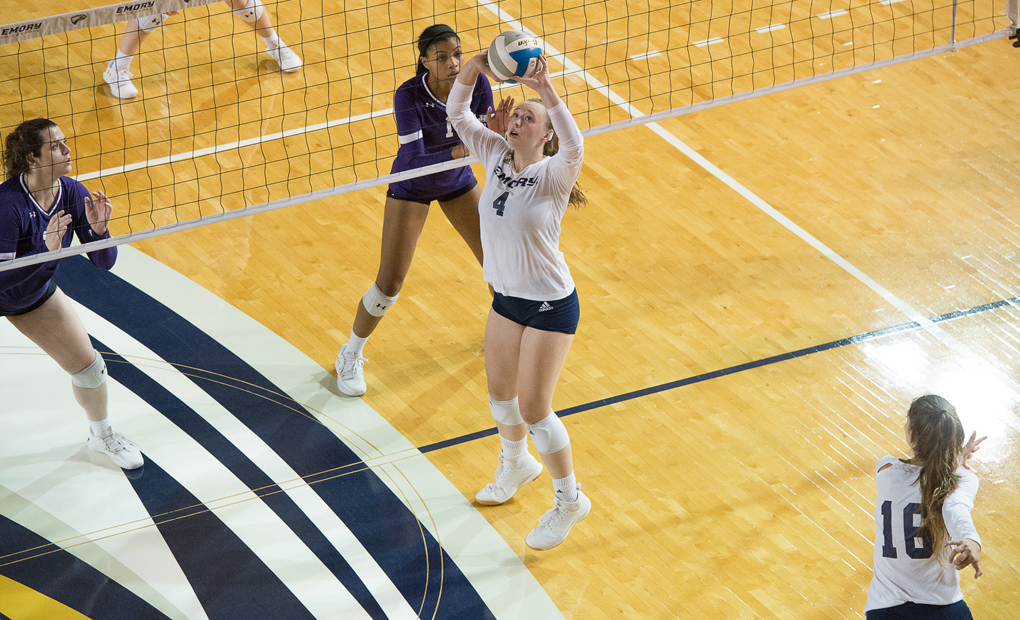 Emory Volleyball Battles To Five-Set Win Over West Georgia