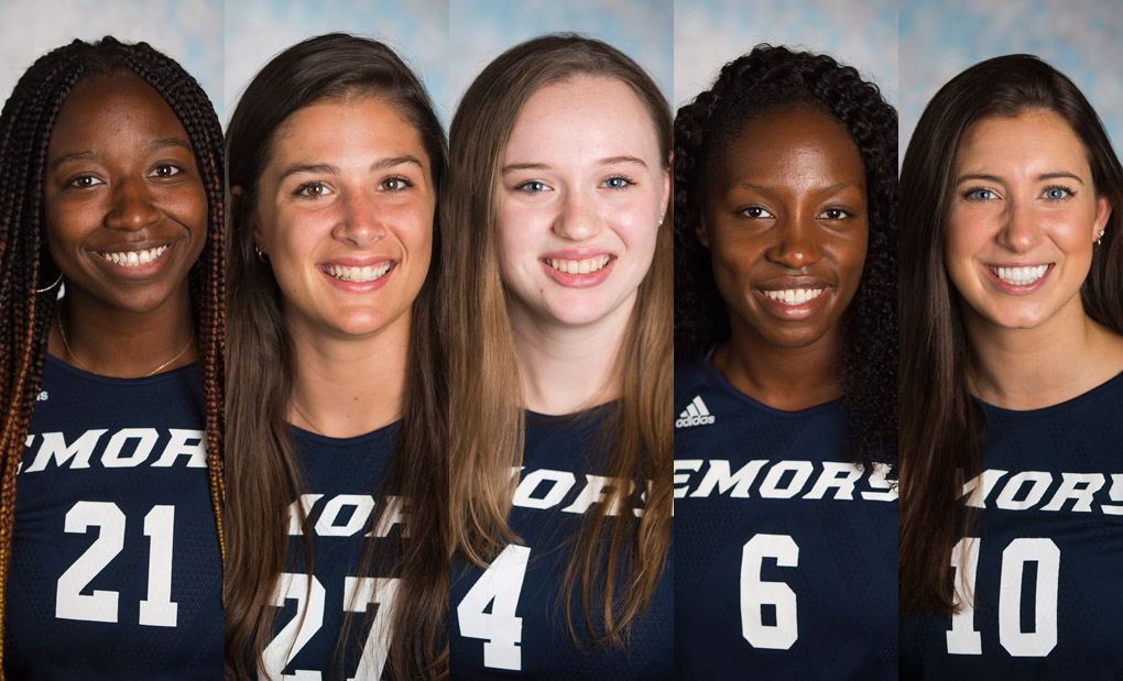 Emory Well Represented On Volleyball All-UAA Team - Saunders Repeats As Player Of the Year
