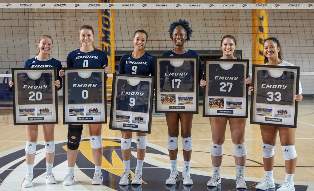 Emory Volleyball Celebrates Senior Day with Wins over Hendrix and Birm.-Southern