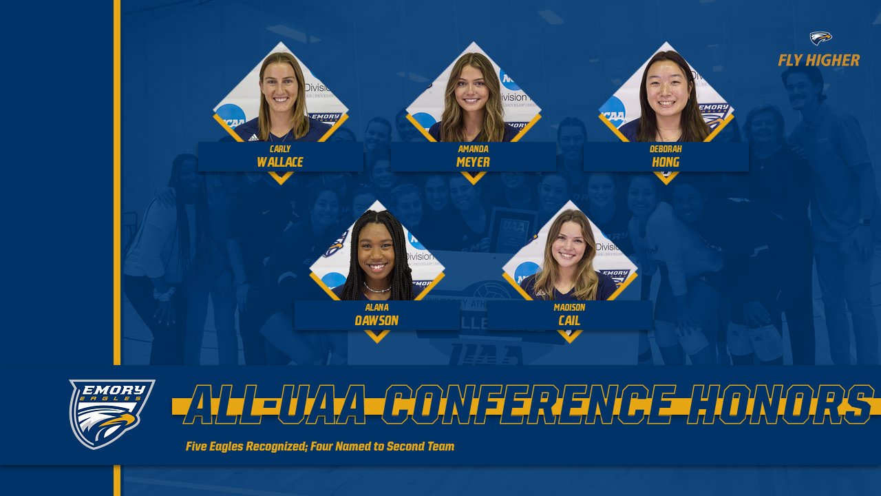 Volleyball Lands Four on All-UAA Second Team