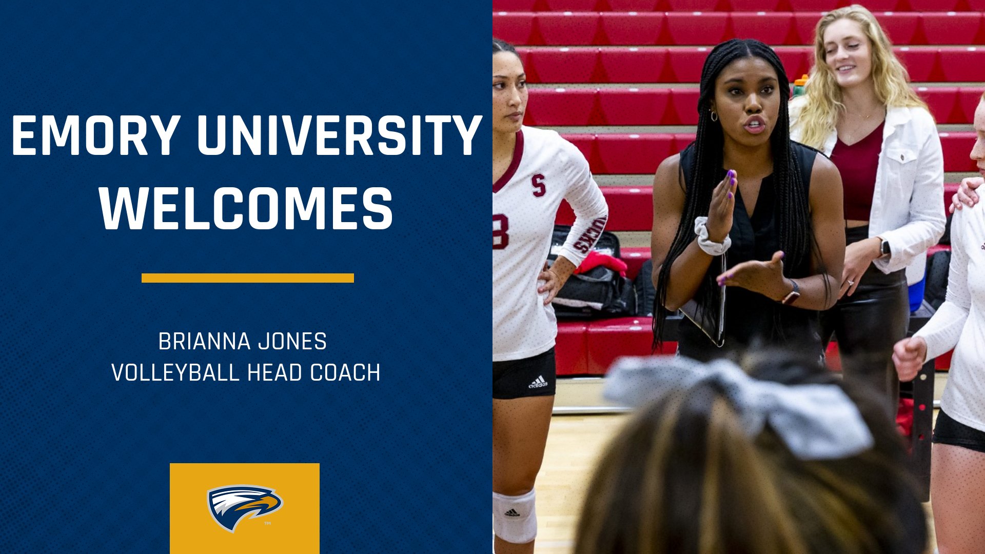 Brianna Jones Named Head Coach for Emory Volleyball