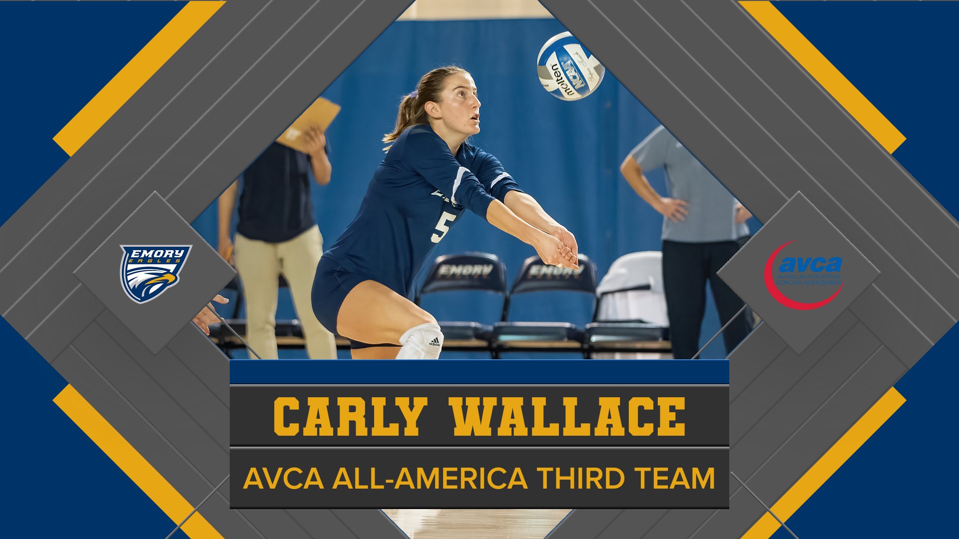 Carly Wallace Tabbed to AVCA All-America Third Team