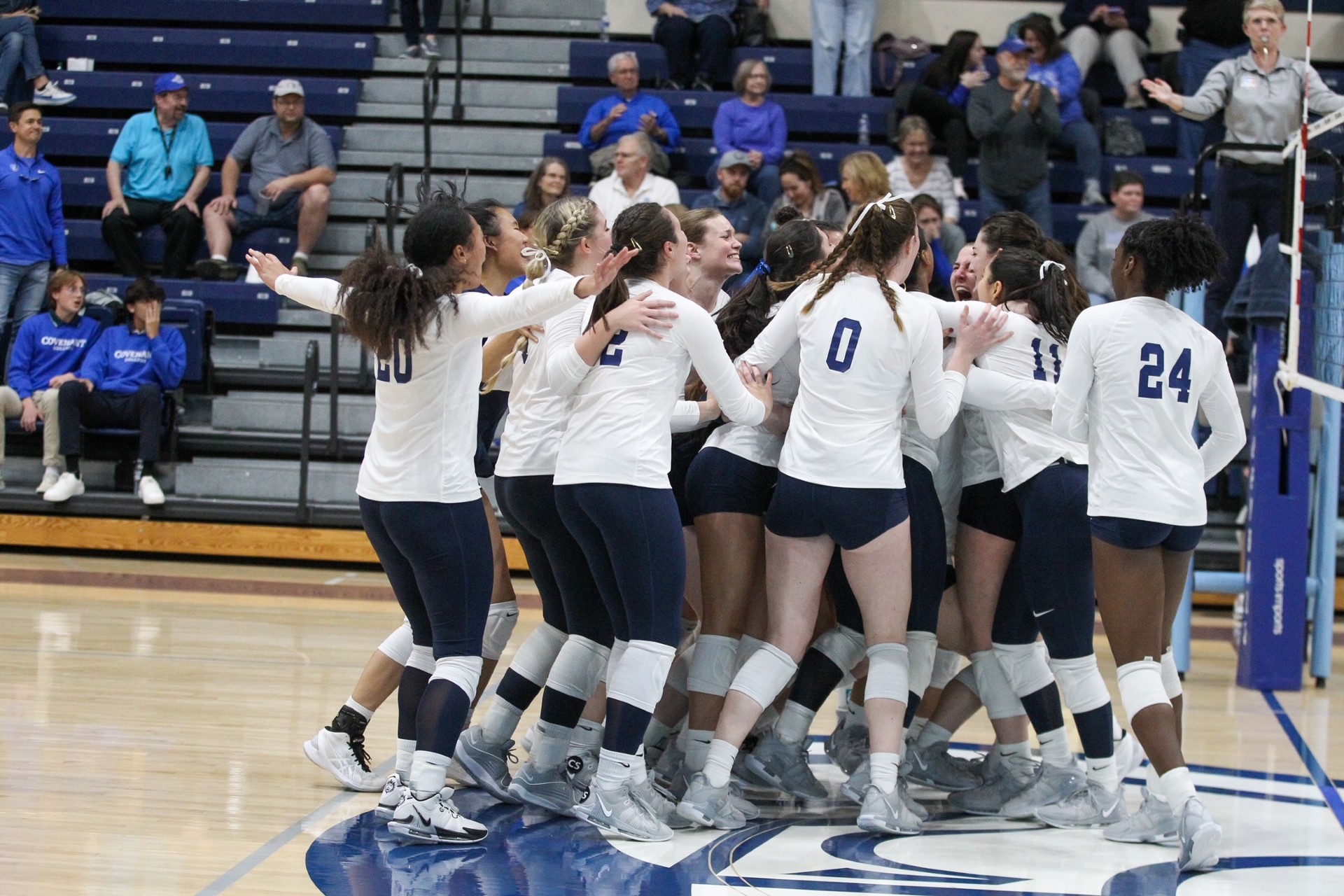 Volleyball Reaches Regional Finals after Comeback Victory over Covenant