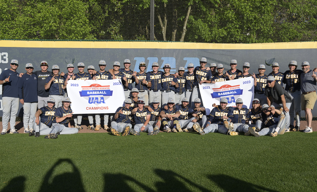 Emory Baseball Clinches Outright UAA Championship on Senior Day