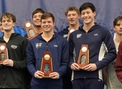 Emory Men Win Third Straight 200 Medley Relay Title on Day One of NCAA Championships