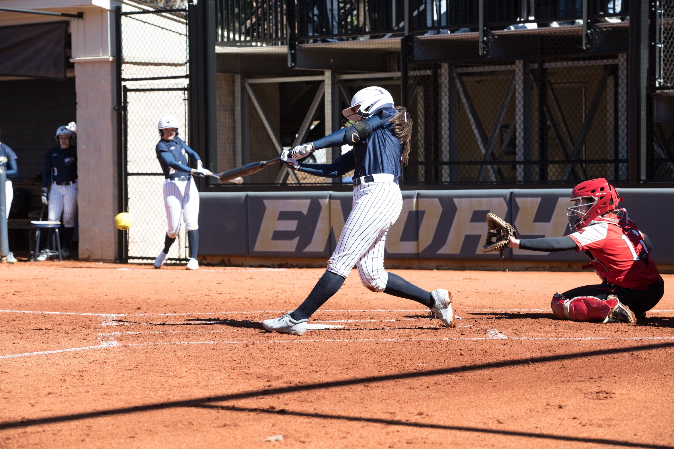 Softball Drops Game to St. Olaf, 8-7, in Extra Innings