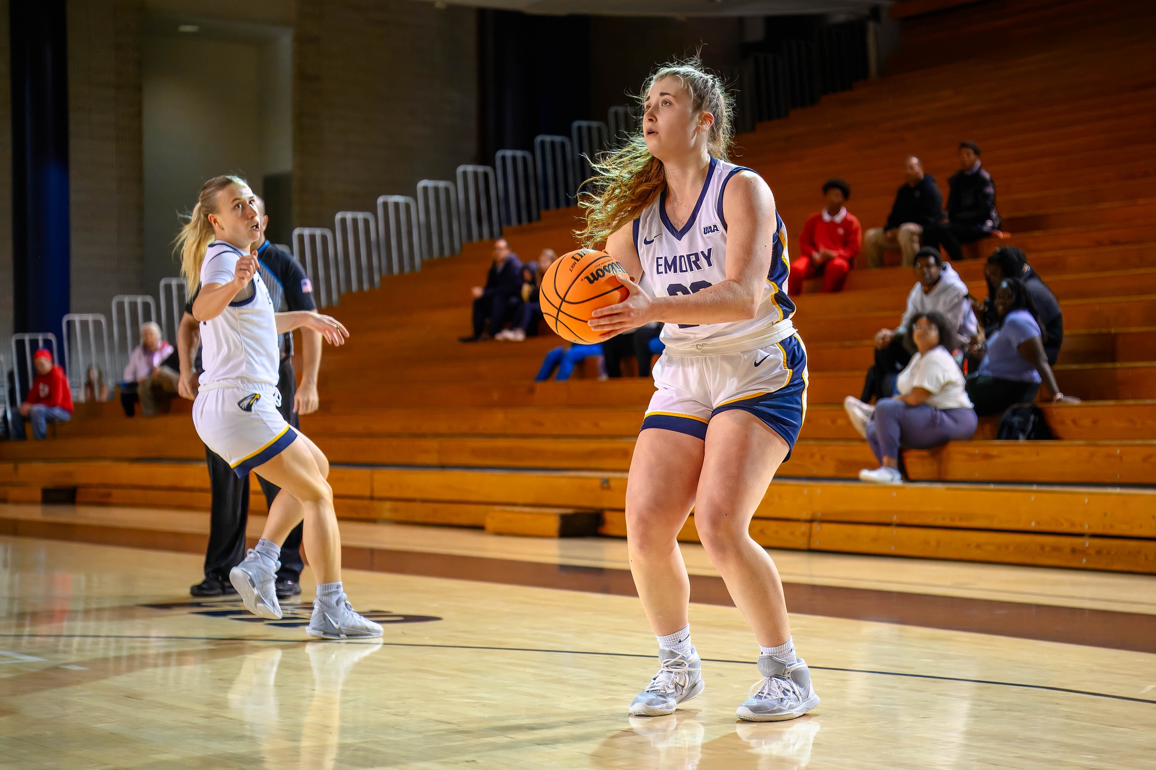 Laudick Double-Double Leads Women’s Basketball to Road Win over Piedmont, 69-54