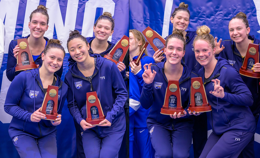 Women's Swimming & Diving Stand Seventh Halfway Through NCAA Championships